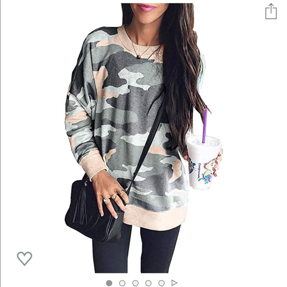 Women’s camo tunic